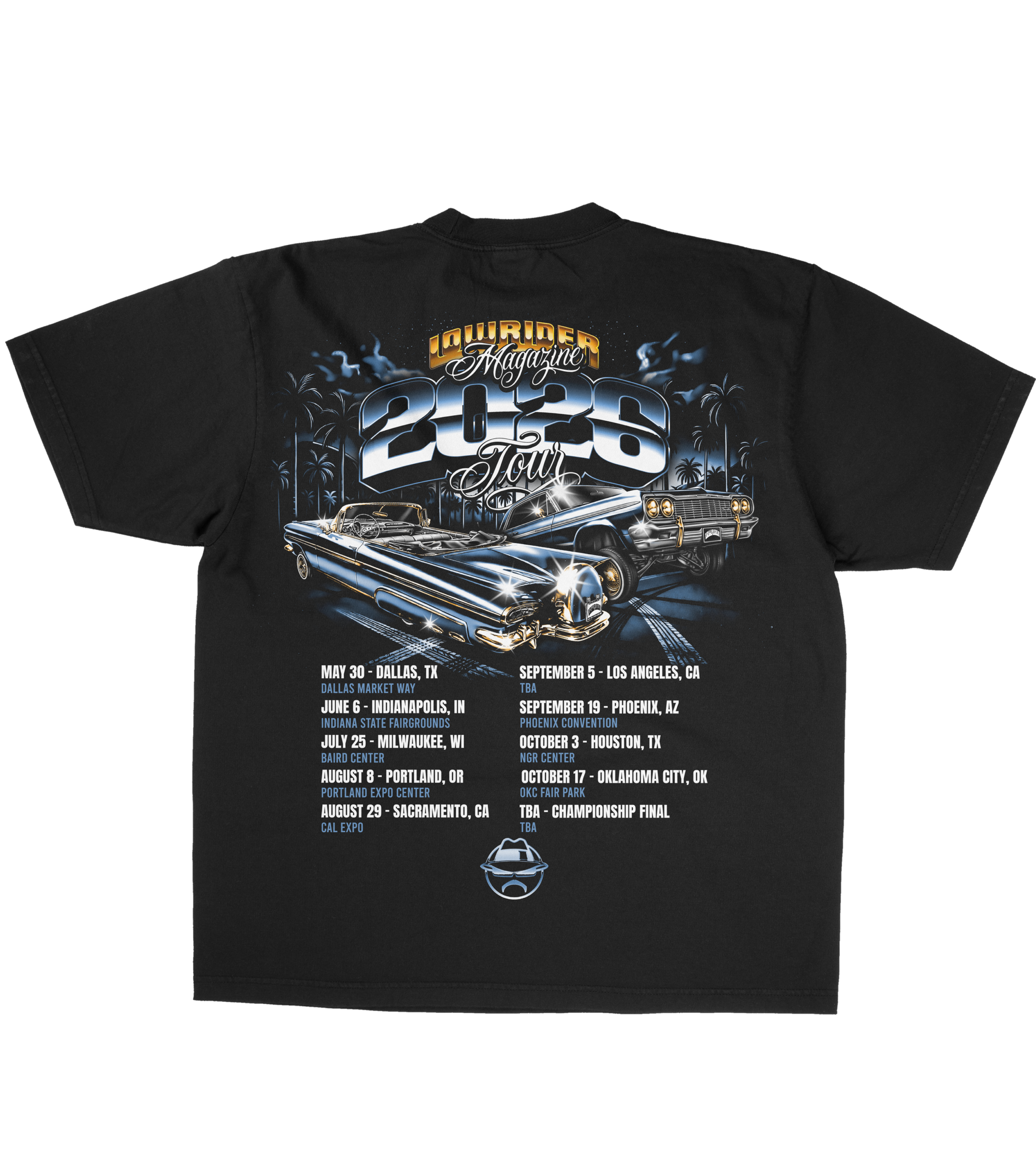 Lowrider Magazine 2026 Tour Tee Exclusive