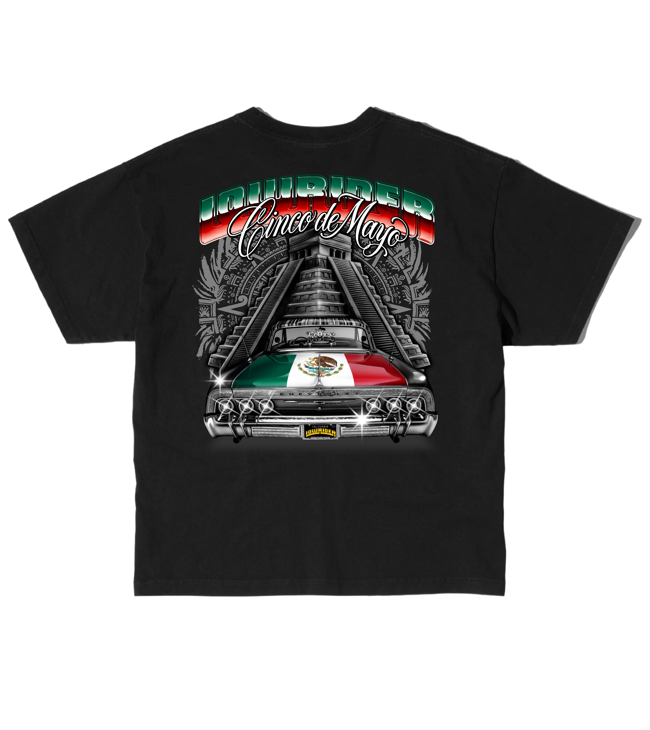 Lowrider Magazine 2026 Cinco De Mayo Tee BLK